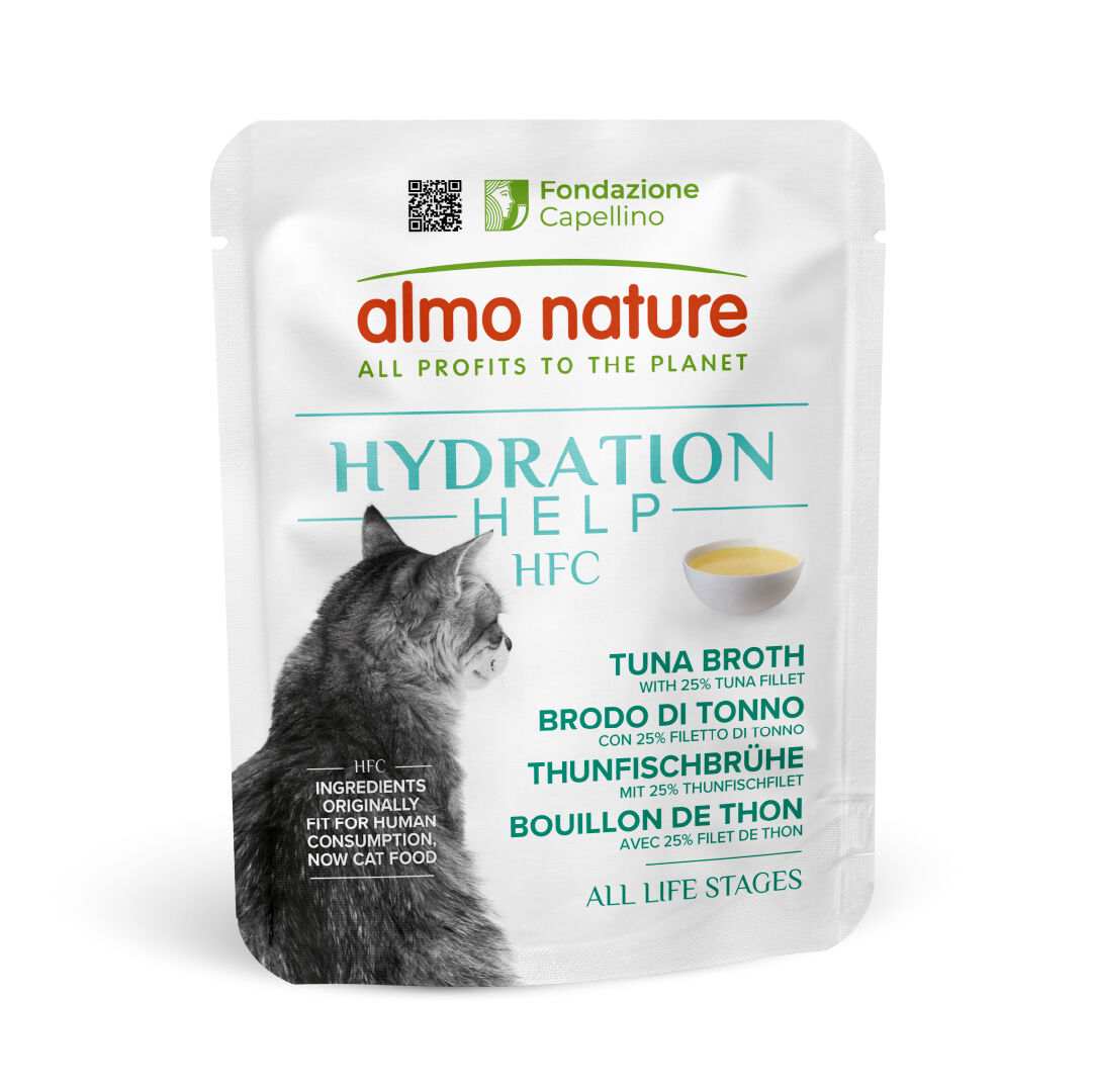 Almo Nature - Pochon HFC Hydratation Help Bouillon de Thon pour Chats - 50g Image num&eacute;ro 1