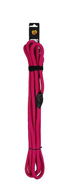 Animalis - Longe en Corde Forte pour Chien Fuchsia
