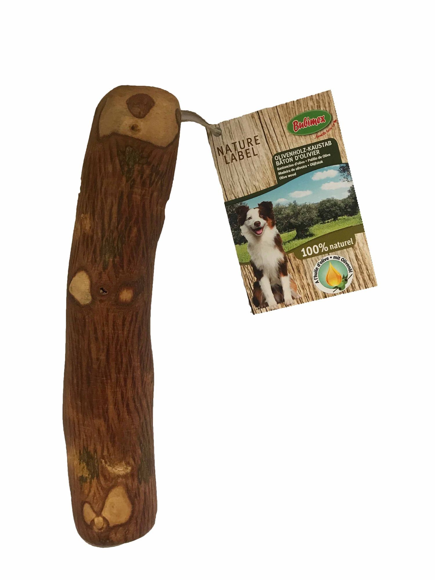 Bubimex - B&acirc;ton Olivier A M&acirc;cher pour Chien - L Image num&eacute;ro 1