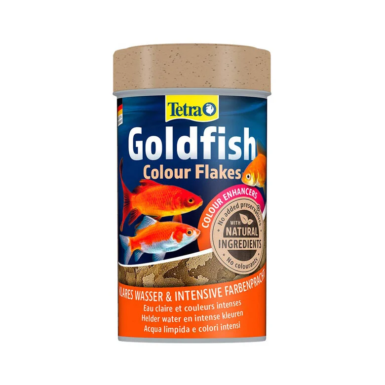 Tetra - Aliment Complet Goldfish Colour en Flocons pour Poissons Rouges - 250ml Image numéro 1 Tetra - Aliment Complet Goldfish Colour en Flocons pour Poissons Rouges - 250ml Image numéro 1