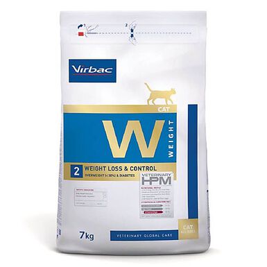 Virbac - Croquettes Veterinary HPM Weight Loss & Control pour Chats - 7Kg