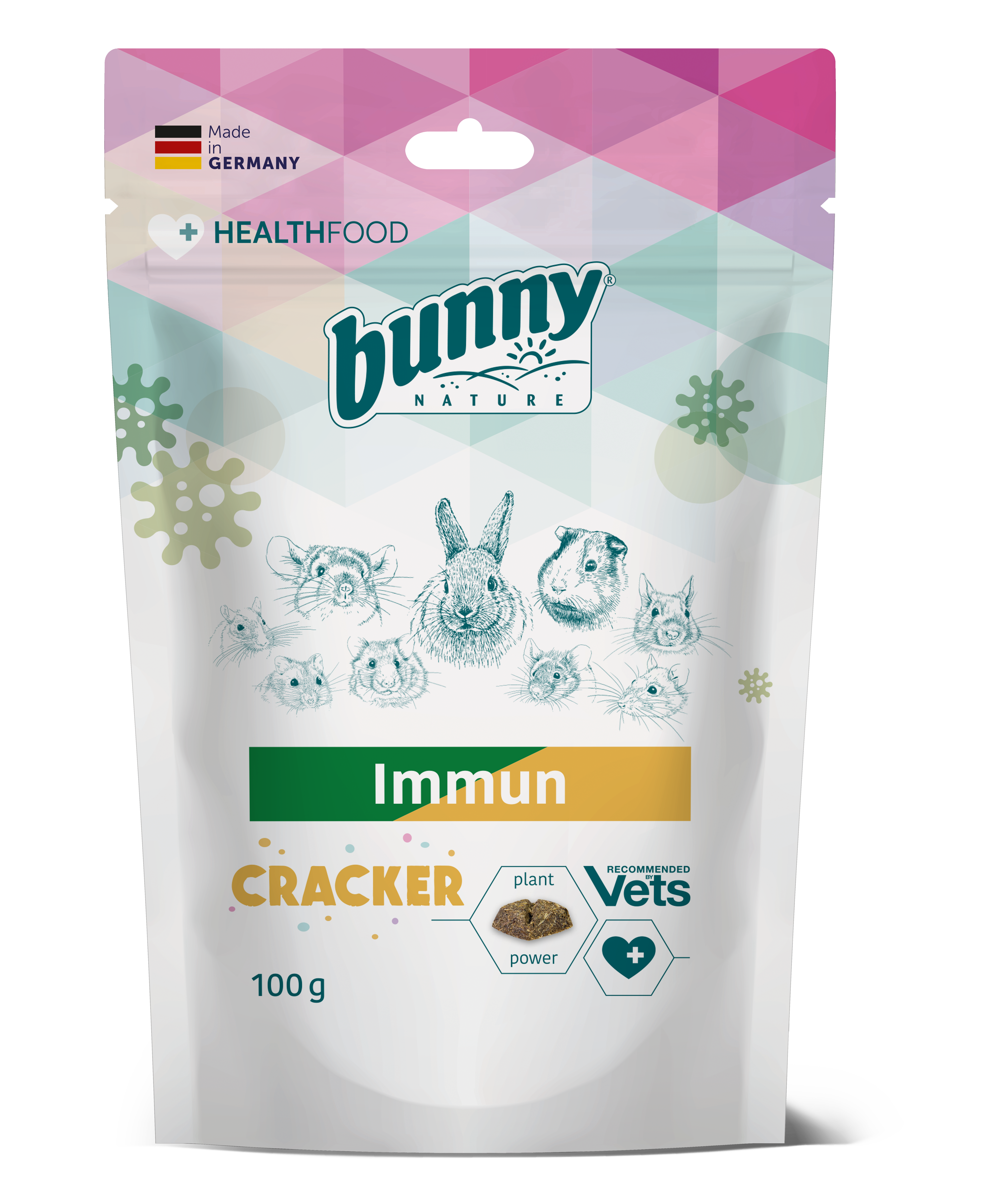 Bunny Nature - Friandises Immun Cracker pour Rongeurs - 100g Image num&eacute;ro 1