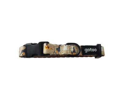 Gotoo - Collier Marron pour Chien - XXS