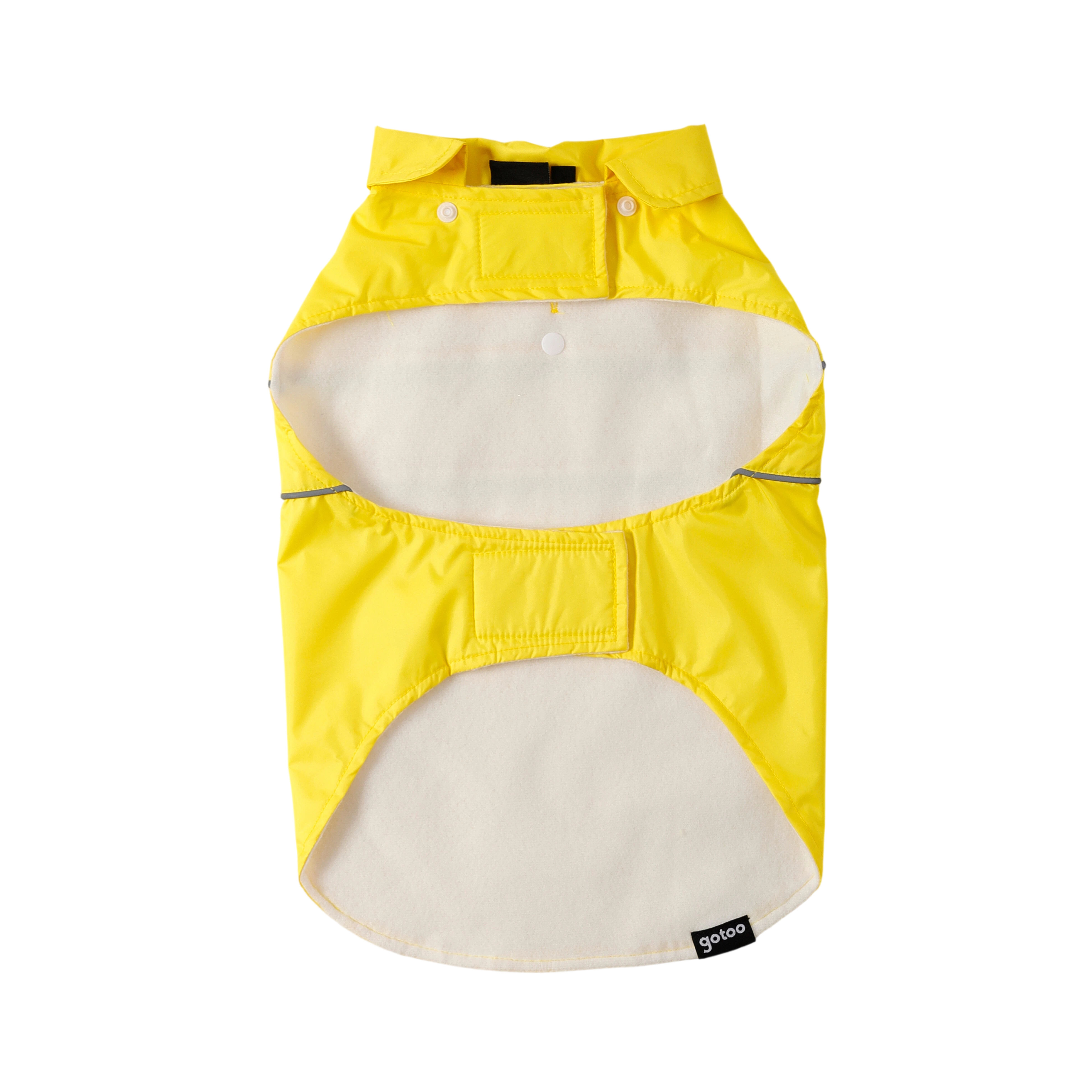 Gotoo - Imperm&eacute;able Jaune R&eacute;fl&eacute;chissant pour Chiens - 40cm Image num&eacute;ro 6
