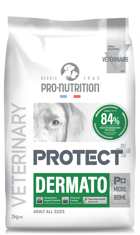 Pro-Nutrition - Croquettes Protect Dermato pour Chiens - 2Kg Image numéro 1 Pro-Nutrition - Croquettes Protect Dermato pour Chiens - 2Kg Image numéro 1