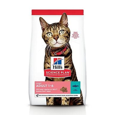 Hill's Science Plan - Adult Light Croquettes Pour Chat Au Thon  -  1,5kg