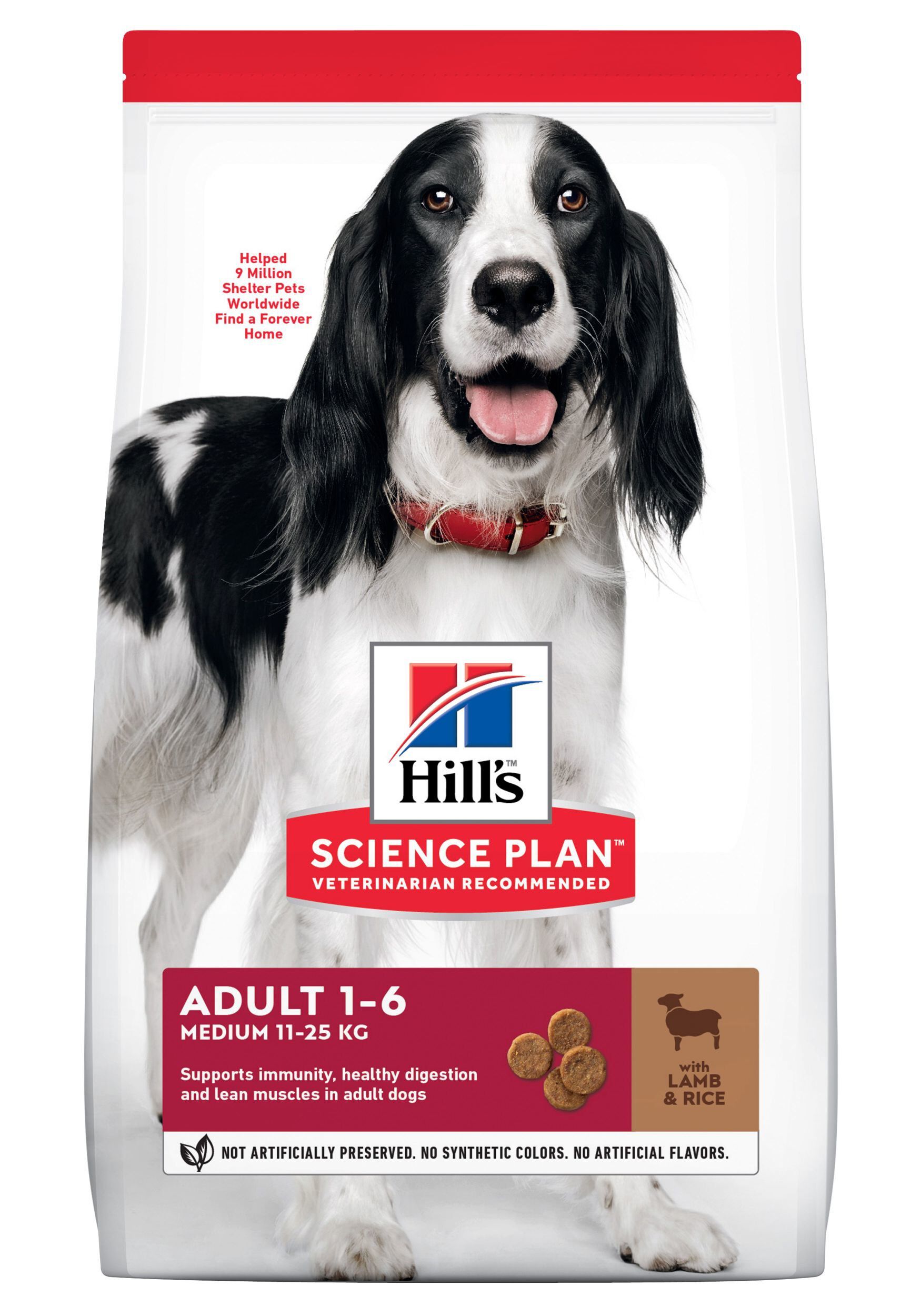 Hill's Science Plan - Adult Croquettes Pour Chien A L'agneau Et Riz  - 12kg Image num&eacute;ro 1