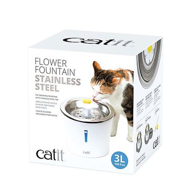 Catit - Flower Fountain - acier