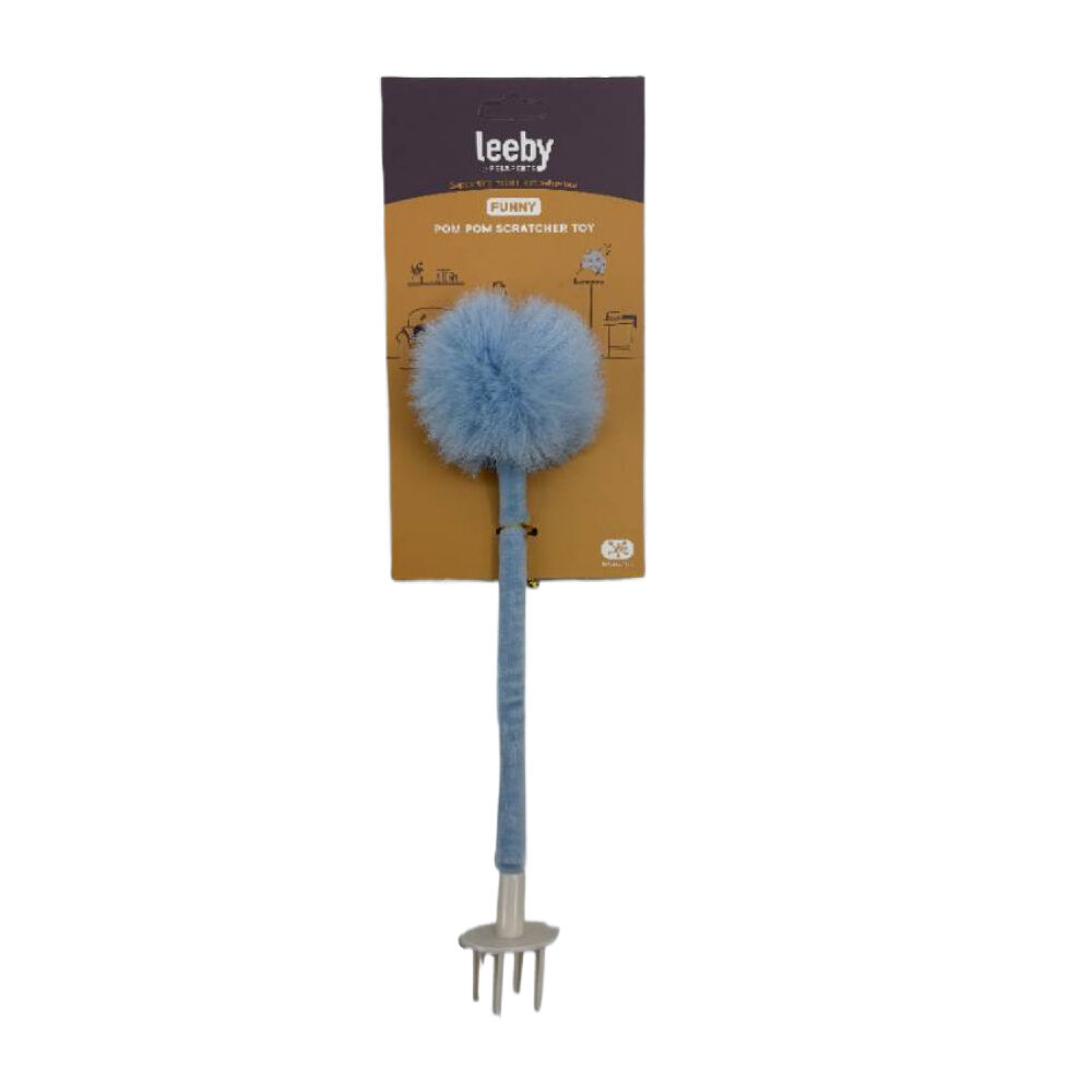 Leeby - Jouet Pompon pour Chats - 27cm Image num&eacute;ro 1