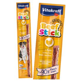 Vitakraft - B&acirc;tonnet Beef-Stick Dinde pour Chien - 50x12g