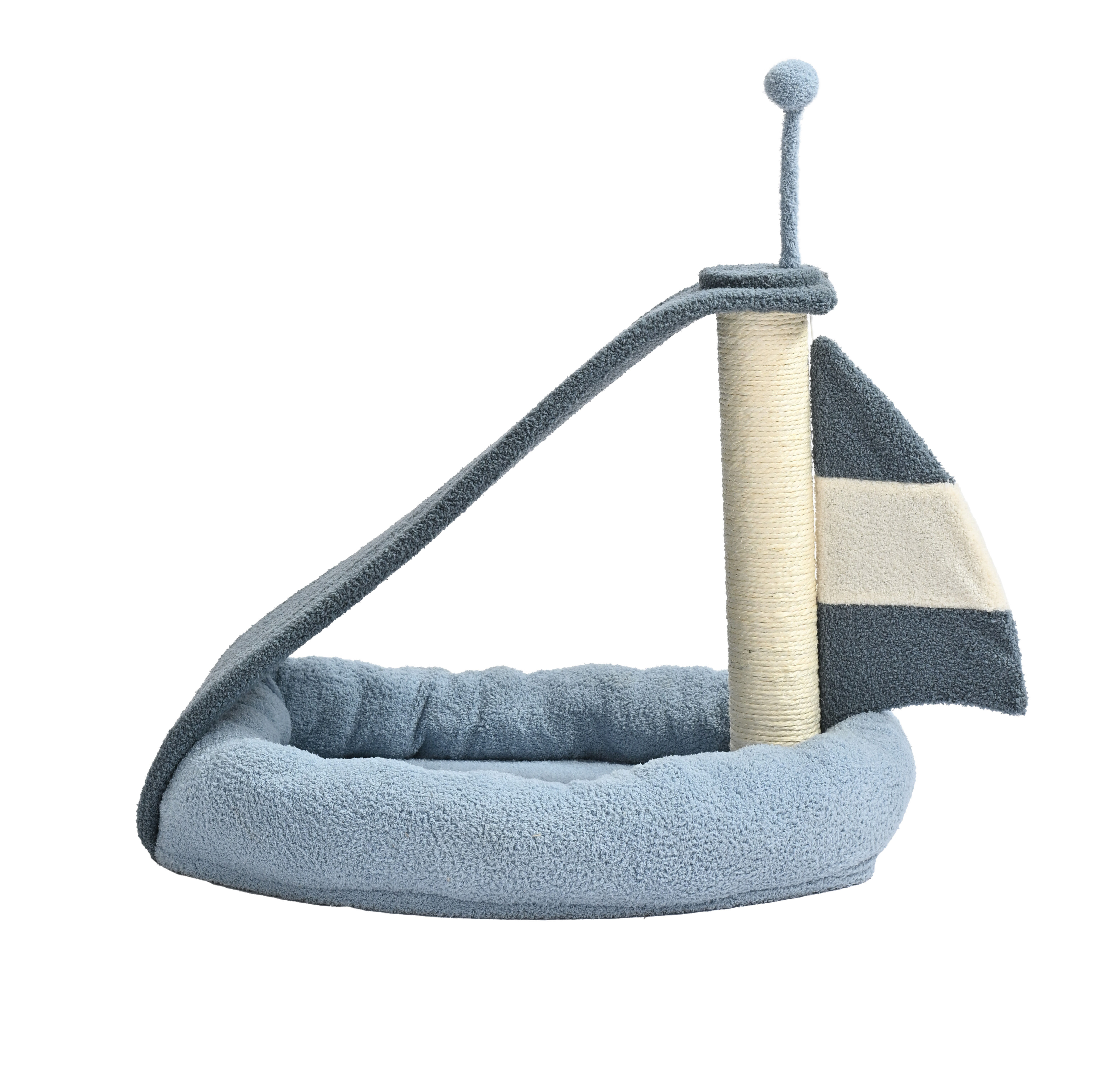 Leeby - Griffoir Kitten Bateau pour Chats - 46x57cm Image num&eacute;ro 1