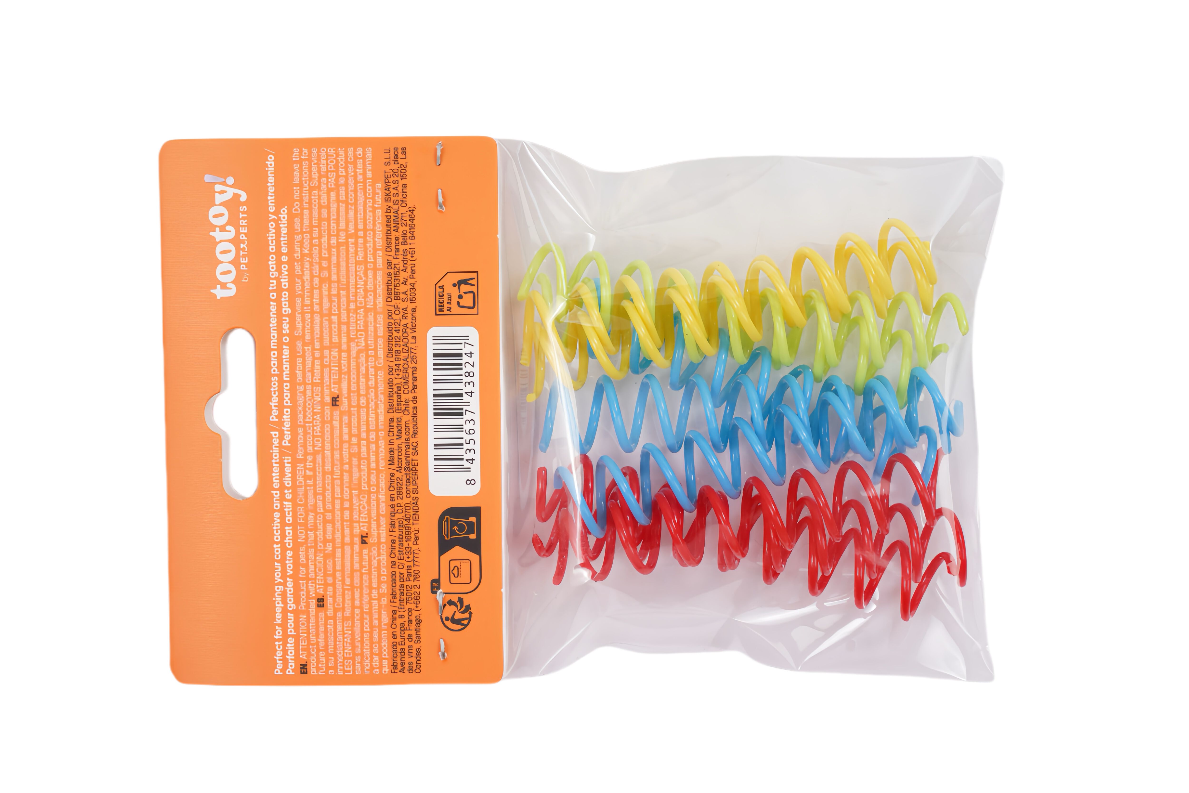 Tootoy! - Jouets Set de Ressorts pour Chats Image num&eacute;ro 2