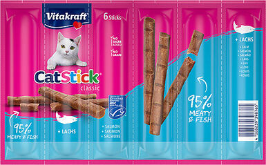 Vitakraft - Cat Stick Saumon P/6 MSC