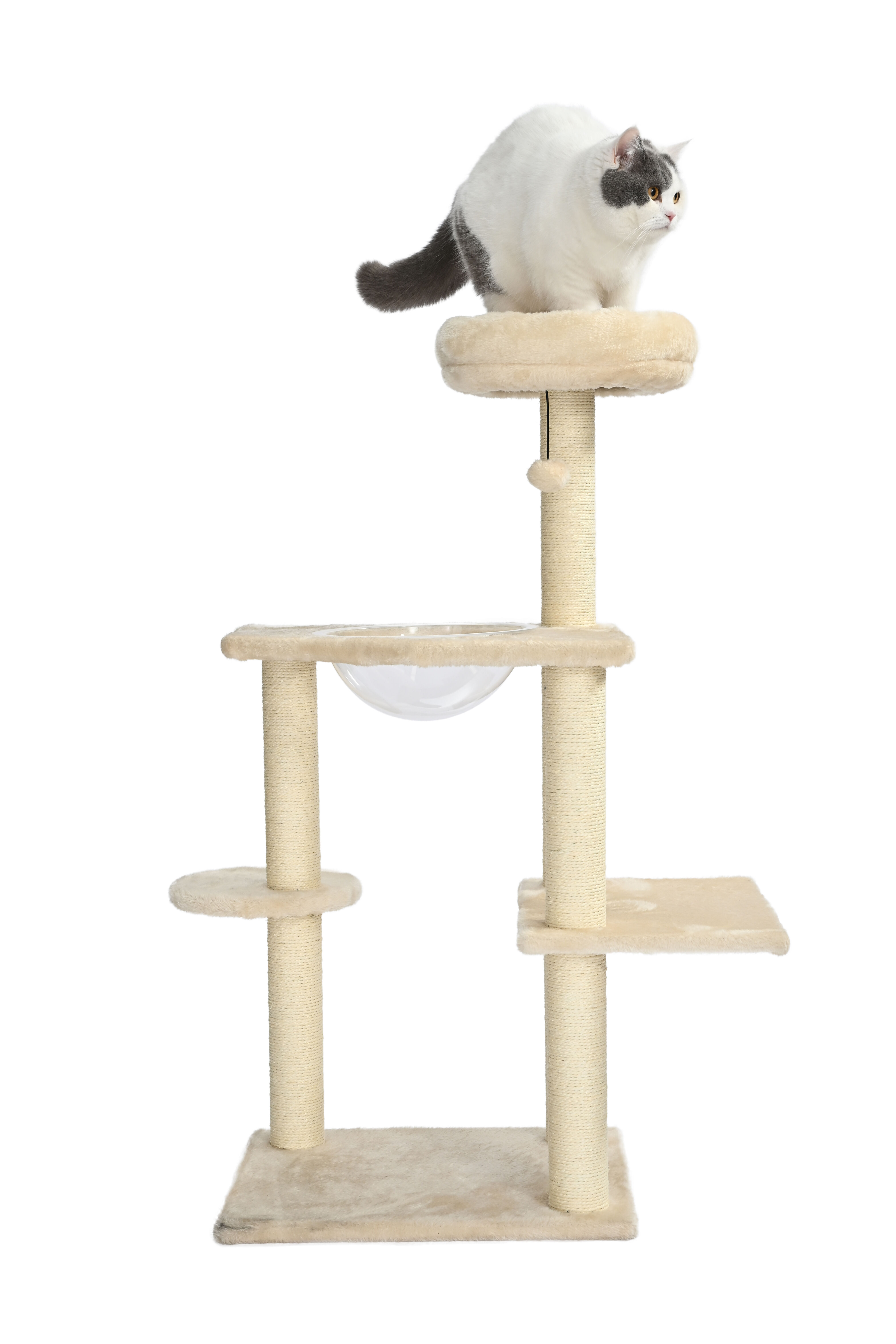 Leeby - Arbre &agrave; Chat Luna Premium - 48,5x40,5x112cm Image num&eacute;ro 1