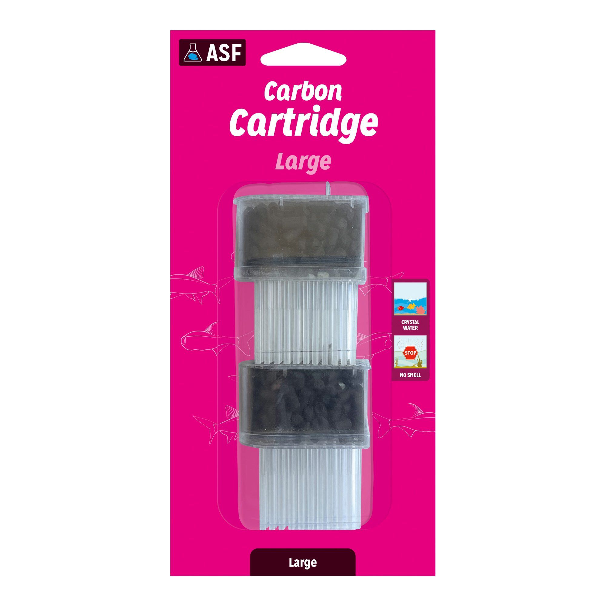 Aquarium Systems - Cartouche Charbon Actif Large pour NEWJET FILTER - x2 Image num&eacute;ro 1