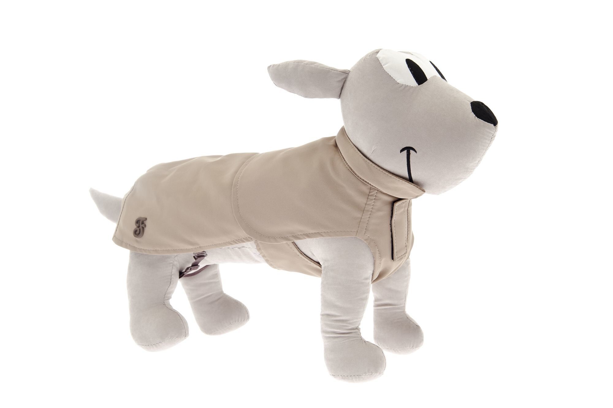 Ferribiella - Trench Prestige Doublure Beige pour Chien - 39cm Image num&eacute;ro 6