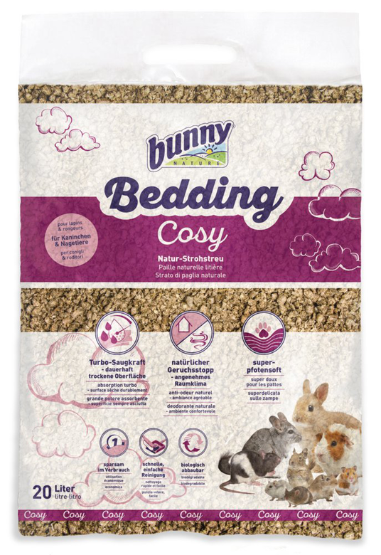 BunnyNature - Litière naturelle paille Bedding Cosy - 20 l image number null