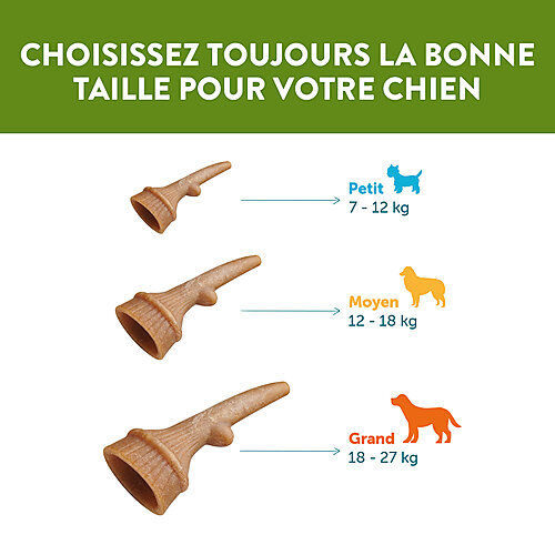 Whimzees - Sachet Antler  - S 24 Pcs Image num&eacute;ro 4