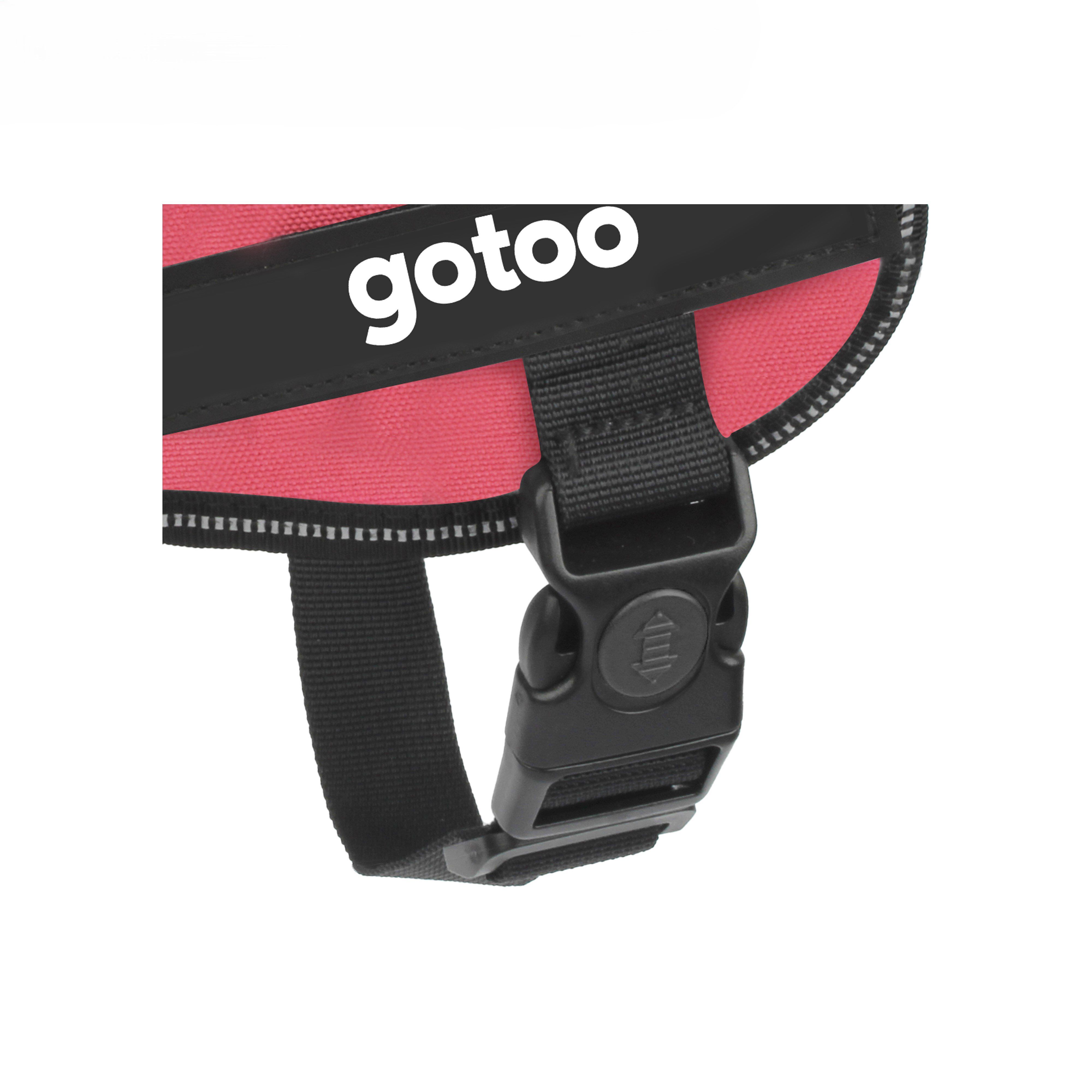 Gotoo - Harnais Essentials Rouge pour Chien - S Image num&eacute;ro 3