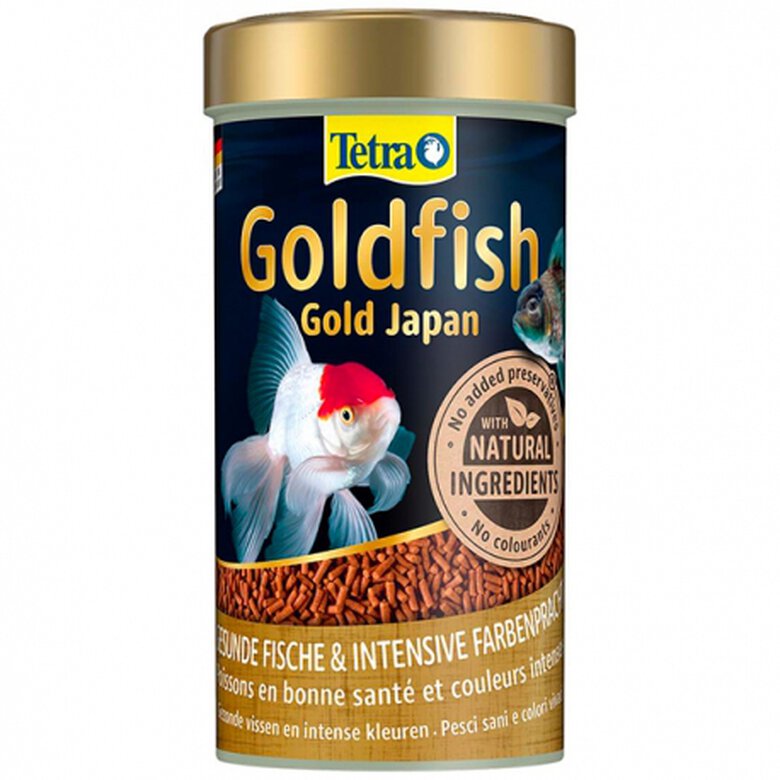 Tetra - Aliment Premium Goldfish Gold Japan en Granulés pour Poissons Japonais - 250ml Image numéro 1 Tetra - Aliment Premium Goldfish Gold Japan en Granulés pour Poissons Japonais - 250ml Image numéro 1
