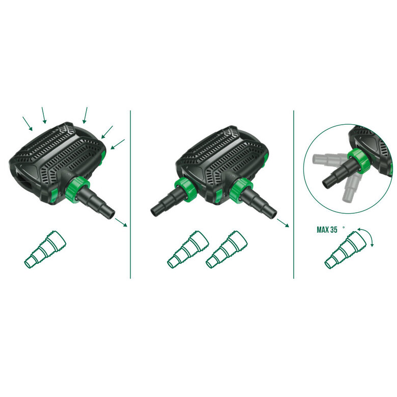 Amtra - Pompe Professionnelle Pond Stream 6000 pour Bassin - 40w Image numéro 3 Amtra - Pompe Professionnelle Pond Stream 6000 pour Bassin - 40w Image numéro 3