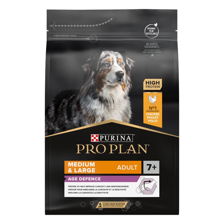 Pro Plan - Croquettes OPTIAGE Medium & Large Adult 7+ Poulet pour Chien Senior - 3Kg Image numéro 1 Pro Plan - Croquettes OPTIAGE Medium & Large Adult 7+ Poulet pour Chien Senior - 3Kg Image numéro 1