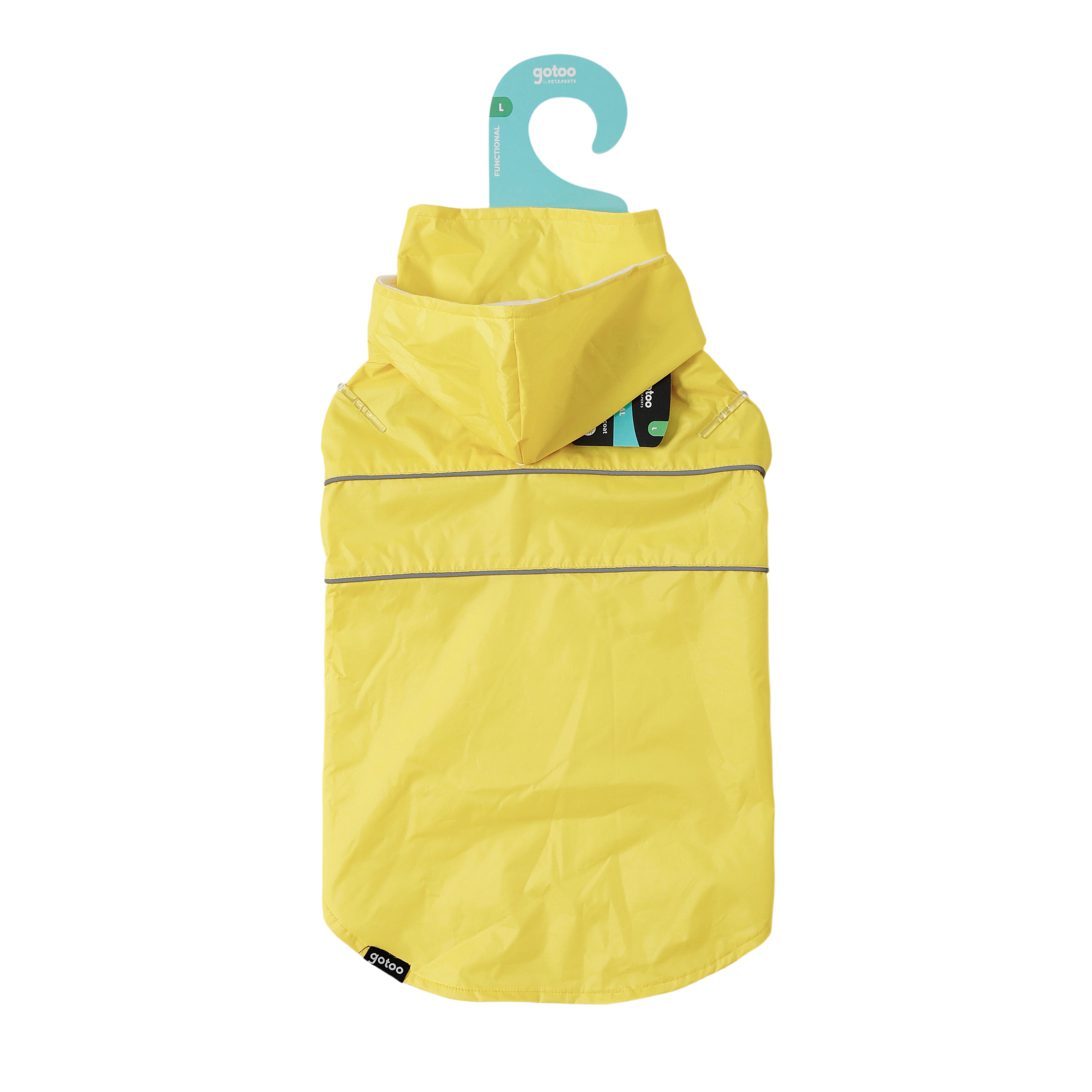 Gotoo - Imperm&eacute;able Jaune R&eacute;fl&eacute;chissant pour Chiens - 40cm Image num&eacute;ro 16