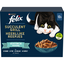 FELIX - Pochons Succulent Grill Selection de Poissons en Sauce pour chats adultes - 12X80g Indicateur image numéro 6