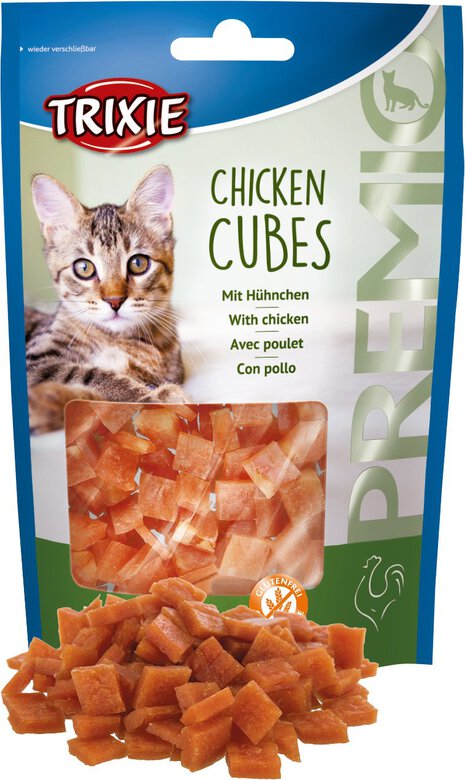 Trixie - PREMIO Chicken Cubes - 50 g Image numéro 1 Trixie - PREMIO Chicken Cubes - 50 g Image numéro 1