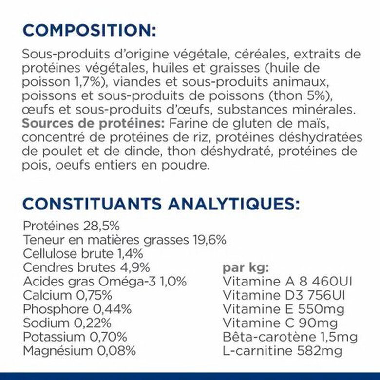 Hill's - Croquettes Prescription Diet K/D Kidney Care au Thon pour Chats - 3Kg Image numéro 6 Hill's - Croquettes Prescription Diet K/D Kidney Care au Thon pour Chats - 3Kg Image numéro 6