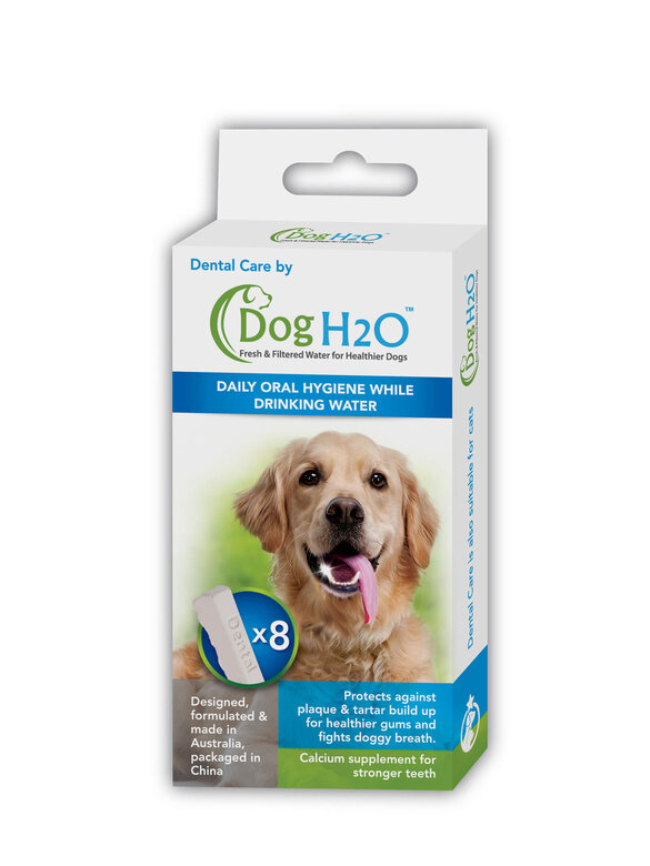 Dog H2O - Cartouches Dental Care pour Fontaine à Eau Dog H2O - x8 Image numéro 1 Dog H2O - Cartouches Dental Care pour Fontaine à Eau Dog H2O - x8 Image numéro 1