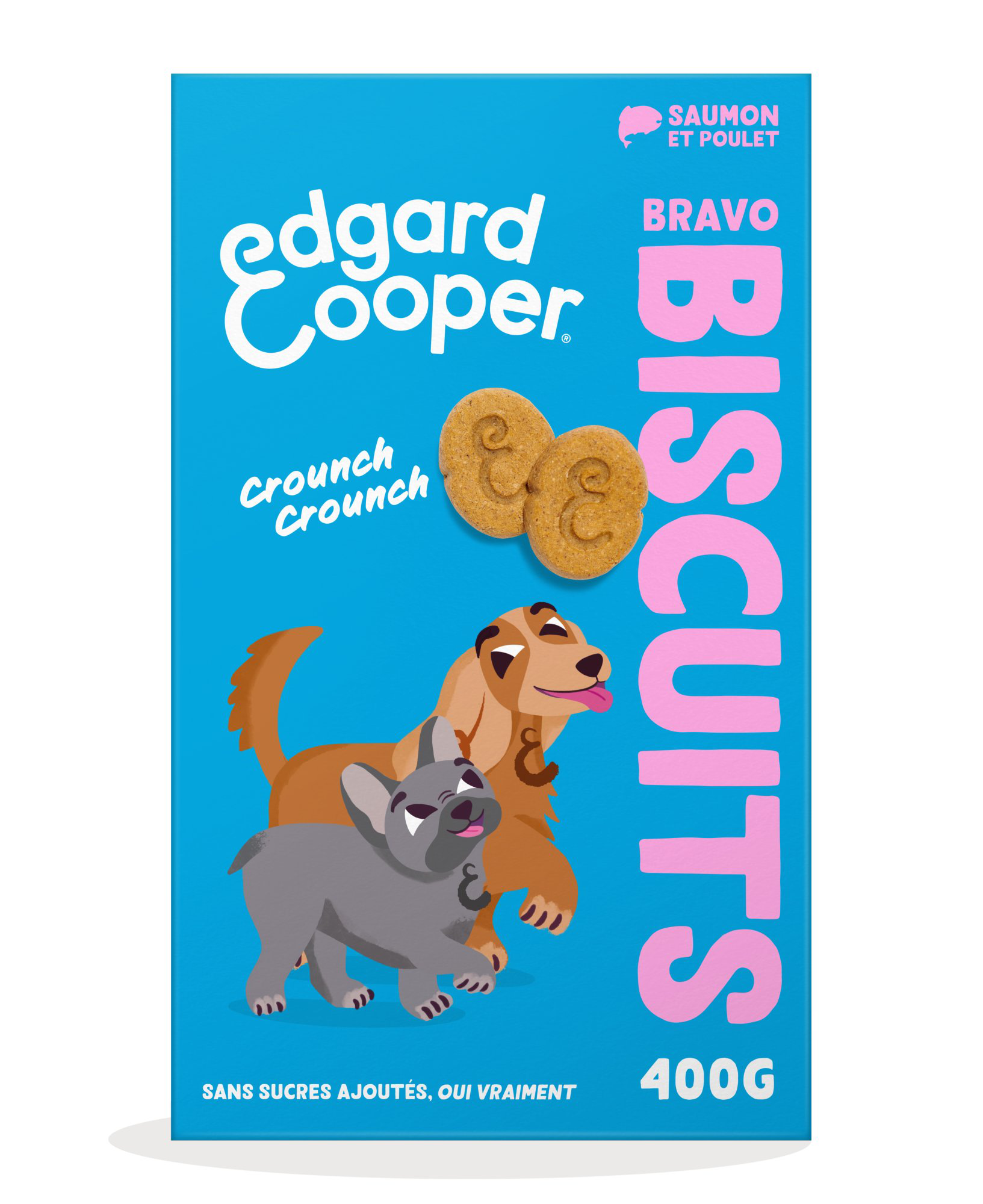 Edgard & Cooper - Biscuits Adulte au Saumon & Poulet - 400g Image num&eacute;ro 1