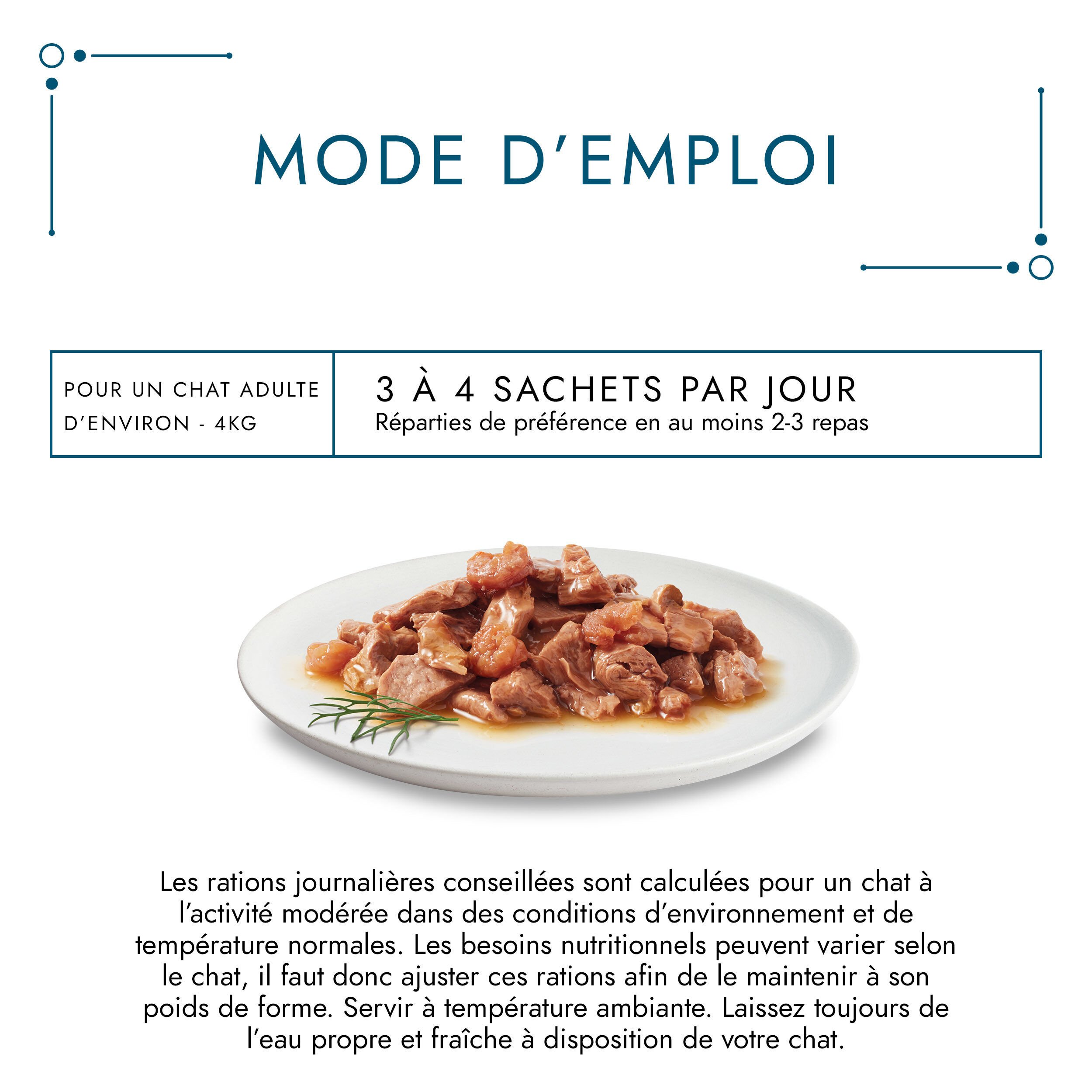 GOURMET - Sachets fra&icirc;cheurs PERLE Plaisirs de la Mer pour chats - 4x85g Image num&eacute;ro 5