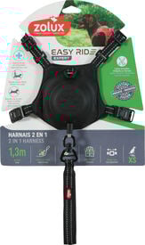 Zolux - Harnais Easyride Noir pour Chiens