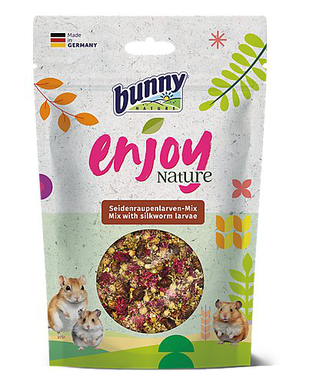 Bunny Nature - Snack Enjoy Nature Mélange aux Larves de Vers à Soie - 40g
