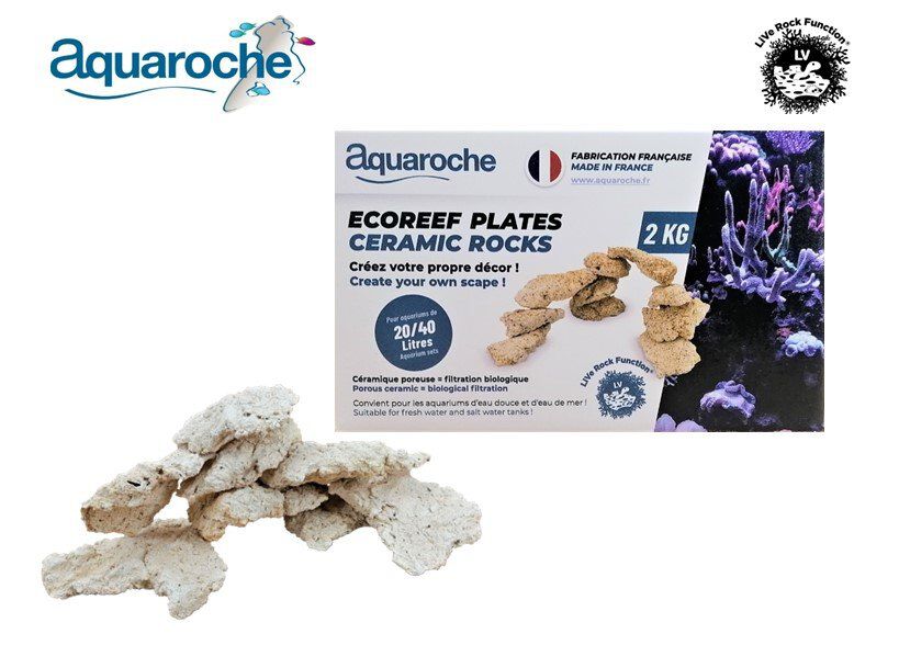 Aquaroche - Ecoreef Plates Nano - 2kg Image num&eacute;ro 1