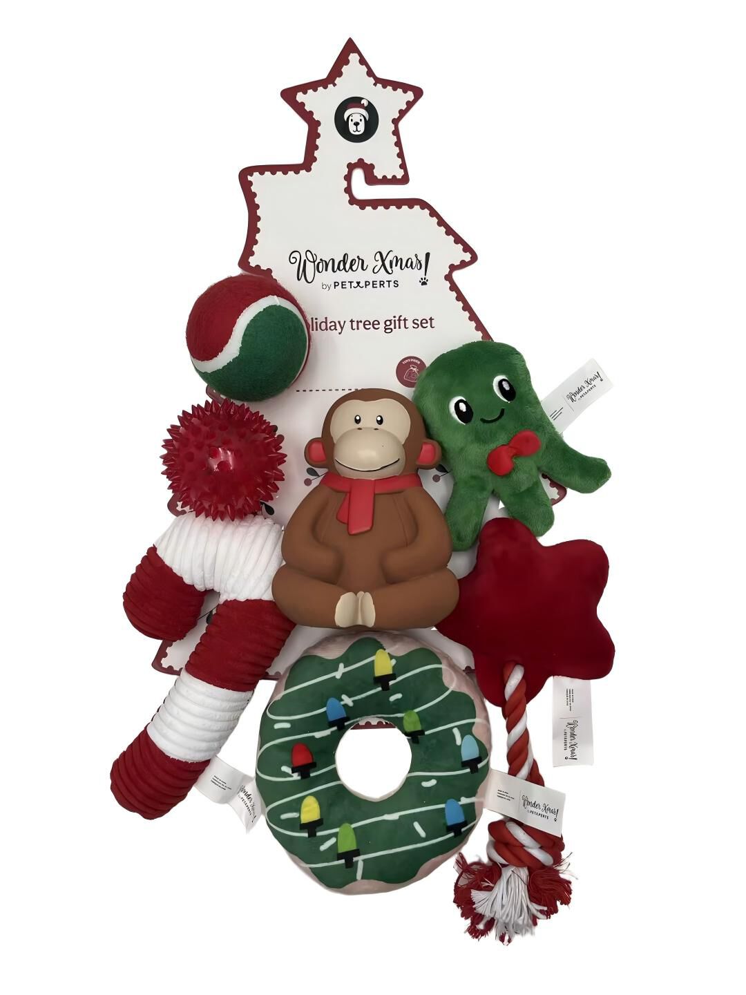 Wonder Christmas - Pack Cadeau de Jouets pour Chiens - x1 Image num&eacute;ro 1