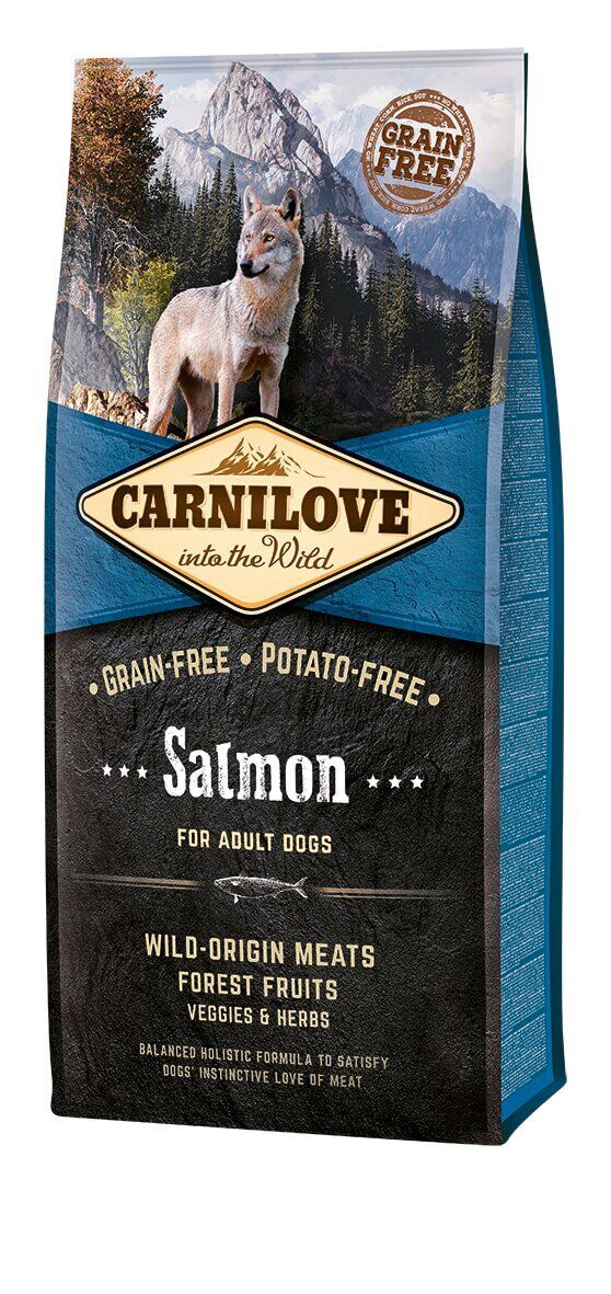 Carnilove - Croquettes Saumon pour Chien - 12Kg Image num&eacute;ro 1