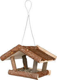 Trixie - Mangeoire en Bois d'Ecorce pour Oiseaux du Ciel - 32cm