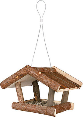 Trixie - Mangeoire en Bois d'Ecorce pour Oiseaux du Ciel - 32cm