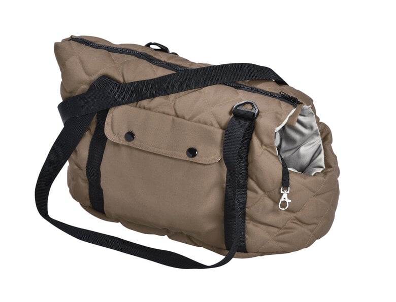 Bobby - Sac Promenade Bicolore Choco pour Chiens - S Image numéro 1 Bobby - Sac Promenade Bicolore Choco pour Chiens - S Image numéro 1