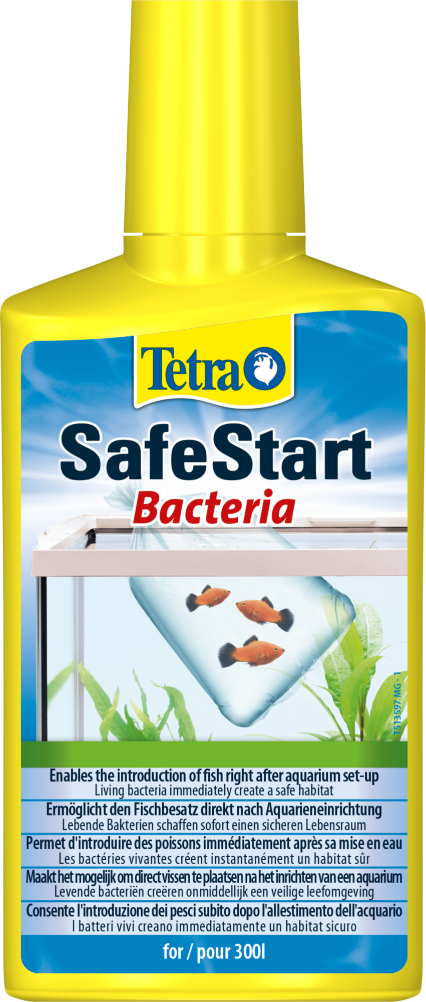 Tetra - Ensemencement Bact&eacute;rien SafeStart pour Aquarium d'Eau Douce - 250ml Image num&eacute;ro 1