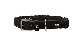Hunter - Collier Solid Education en Cuir de Bœuf Noir