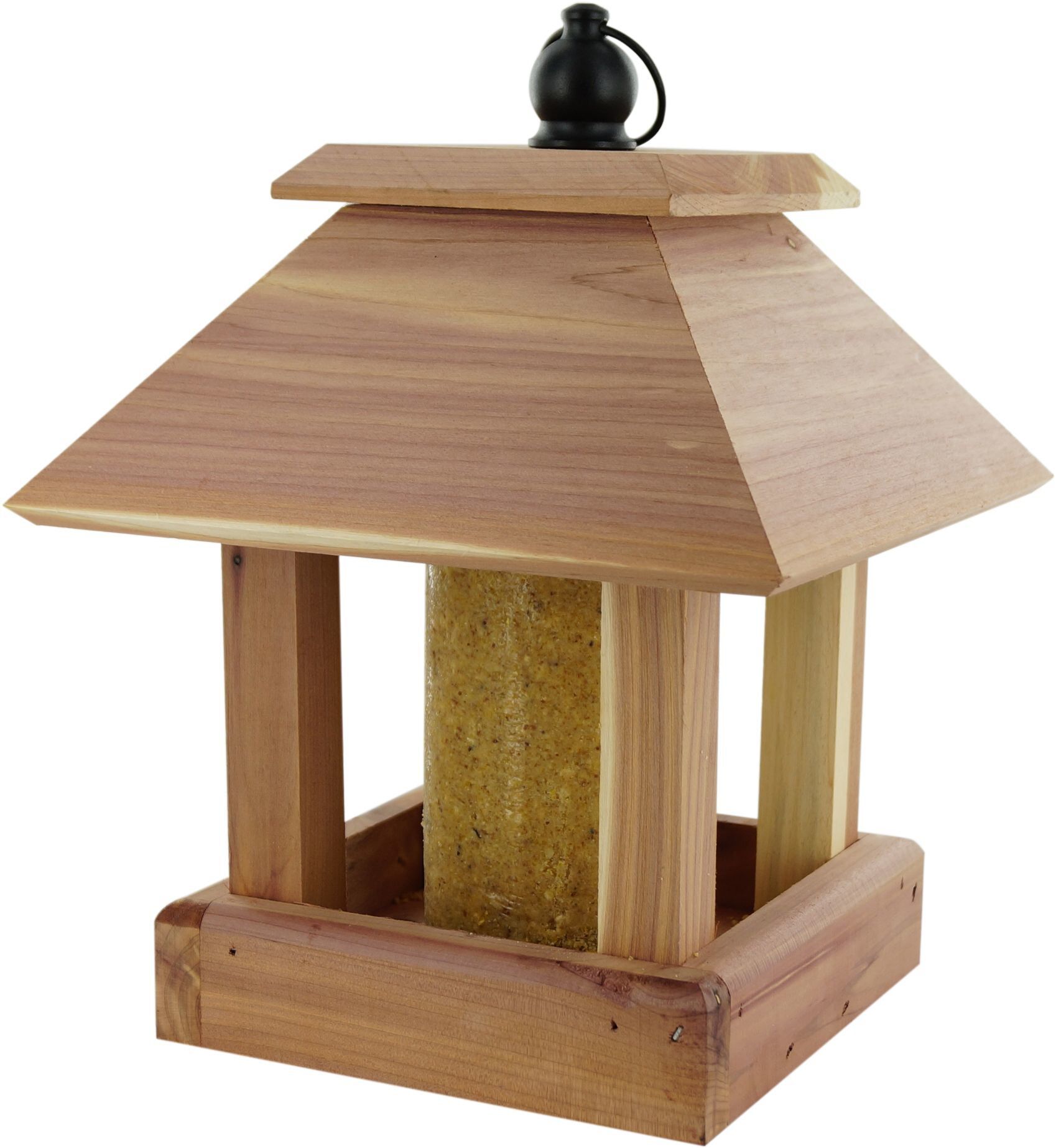 Natures Markets - Mangeoire Duo pour Graisses ou Graines pour Oiseaux du Ciel - 21x21 5x27cm Image num&eacute;ro 1