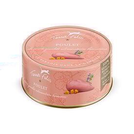 Terra Felis - Aliment Naturel au Poulet pour Chats - 80g