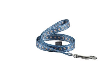 Bobby - Laisse Geisha Bleu pour Chiens