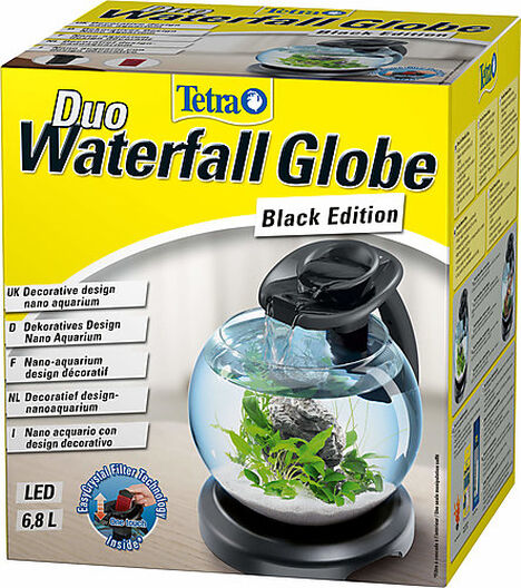 Tetra - Aquarium Duo Waterfall Globe de 6,8L - Noir image number null