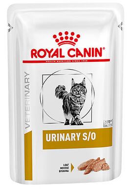 Royal Canin - Sachets Veterinary Urinary S/O en Mousse pour Chats - 12x85g