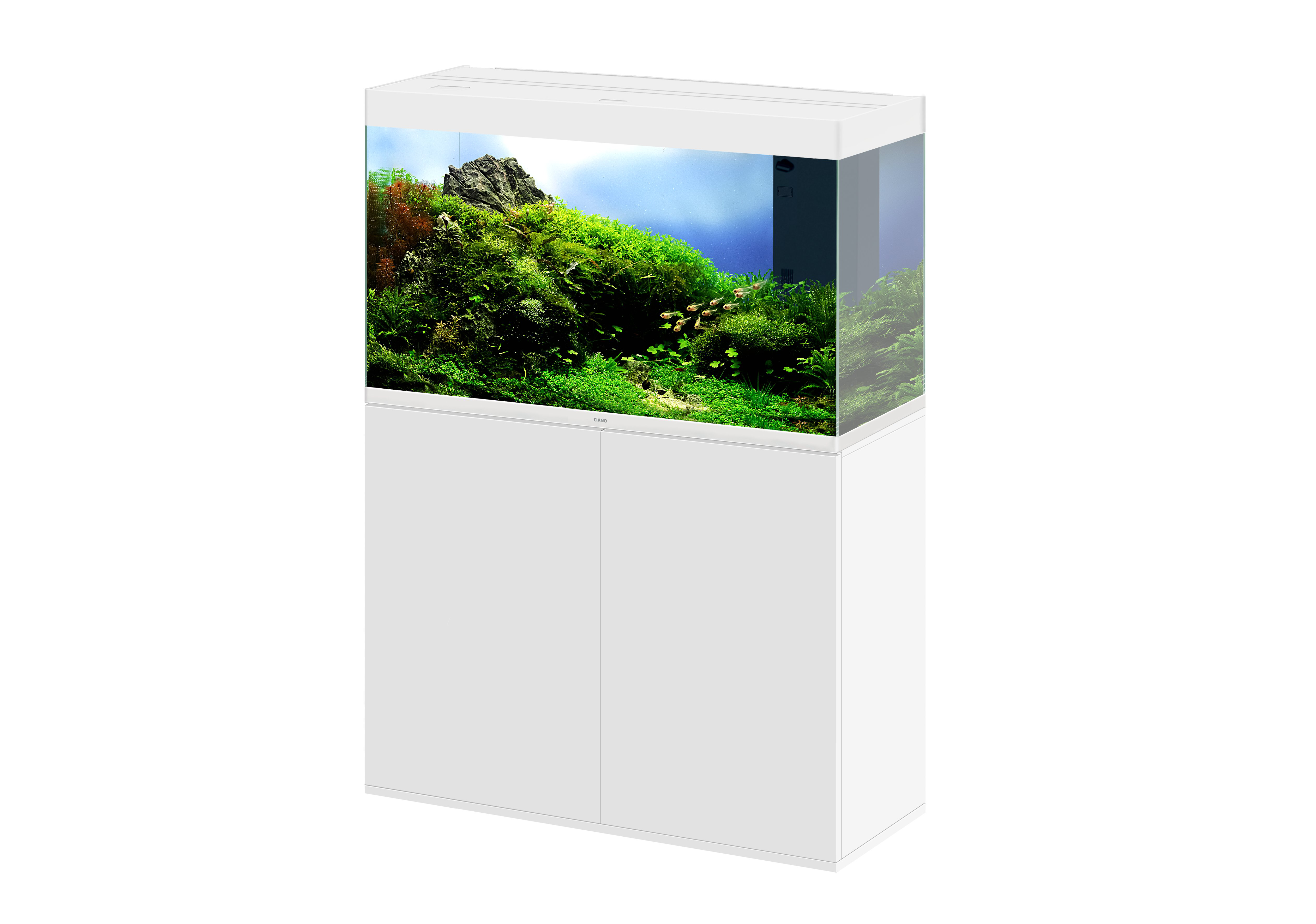 Ciano - Meuble Emotions Nature Pro 100 pour Aquarium - Blanc Image num&eacute;ro 2