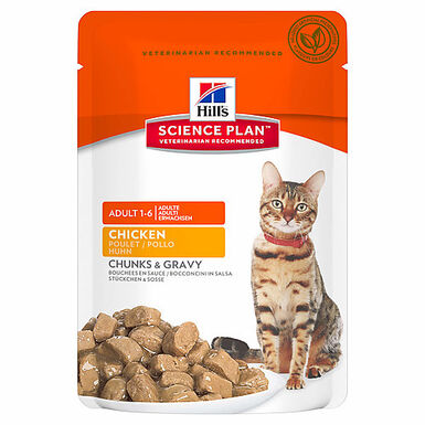 Hill's Science Plan - Sachets Multipack pour Chat - 12x85g